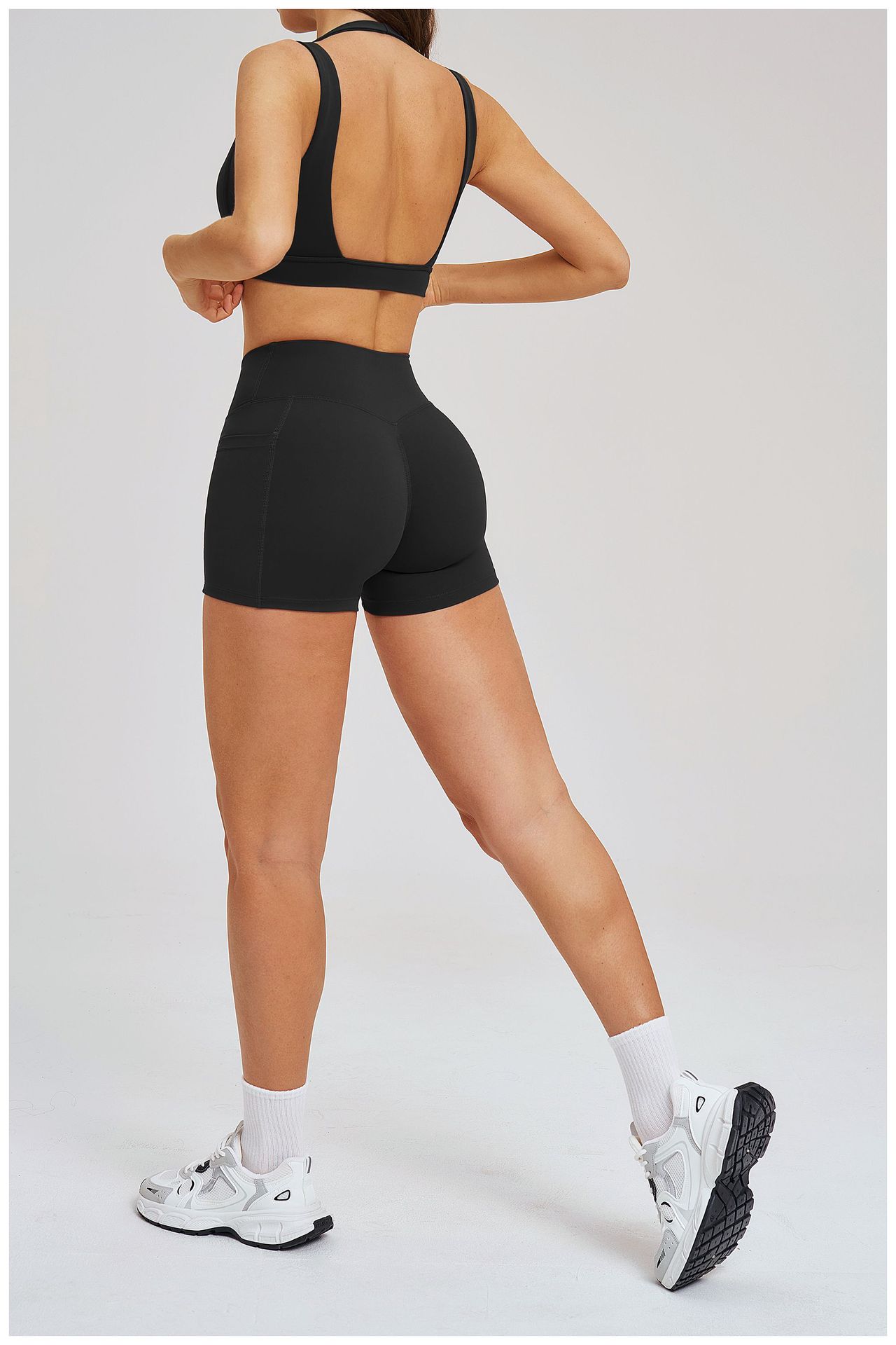 High-End Athletic Bra for Women - Wireless Full Coverage Sports Bra Running Fitness Activewear