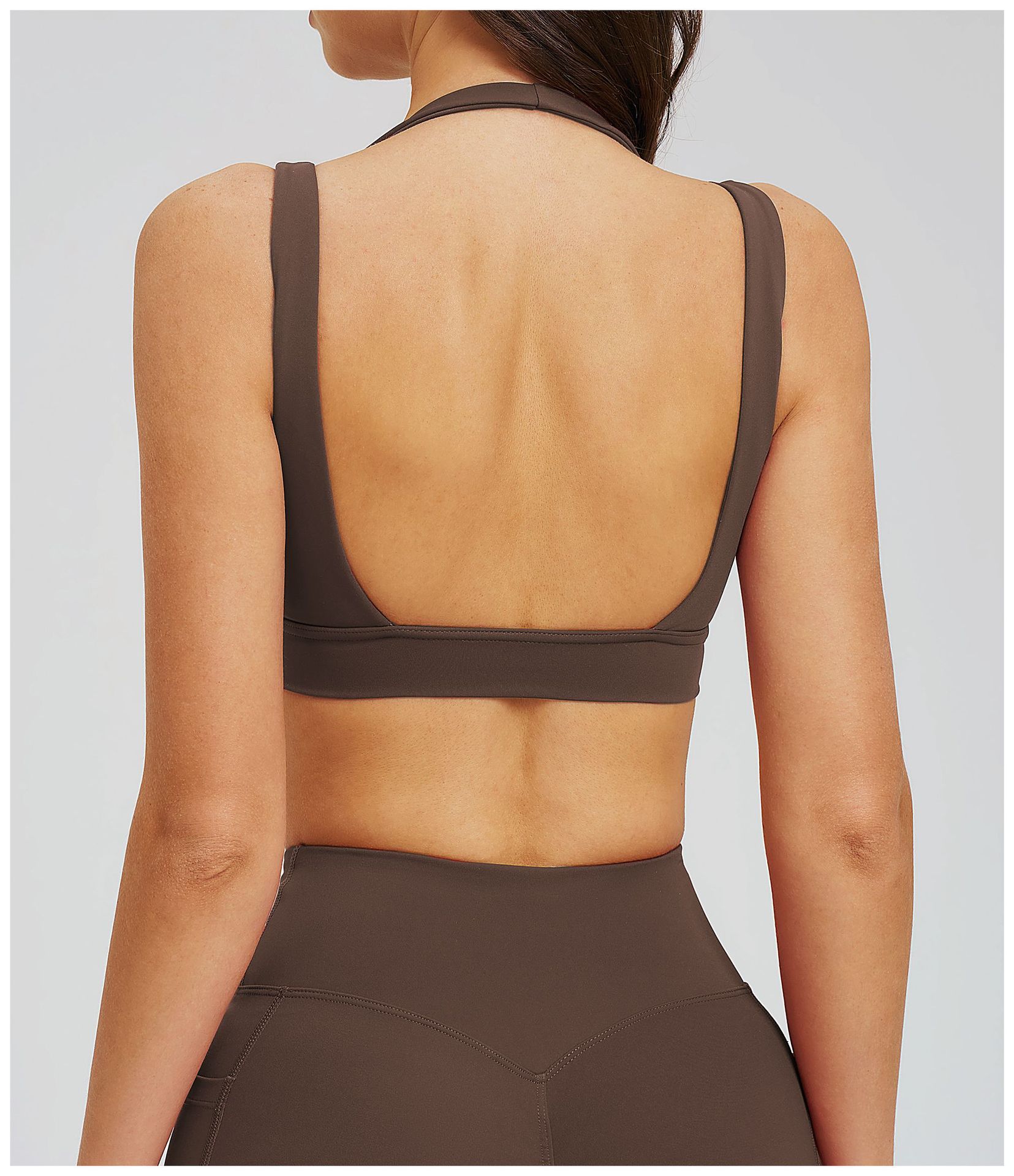 High-End Athletic Bra for Women - Wireless Full Coverage Sports Bra Running Fitness Activewear