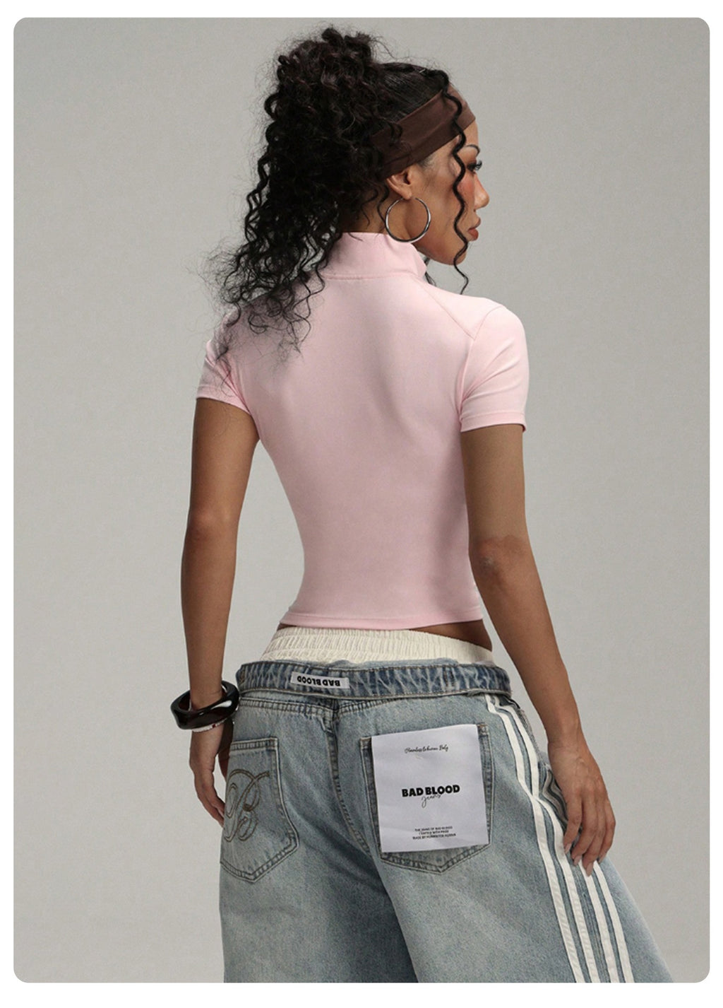 Women's Short Contrast Color Yoga Jacket - Slim Fit Fitness Crop Jacket for Gym & Workout (S/M/L/XL)